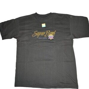 Vtg 1995 Super Bowl XXIX T-shirt XL San Francisco 49ers vs San Diego Chargers